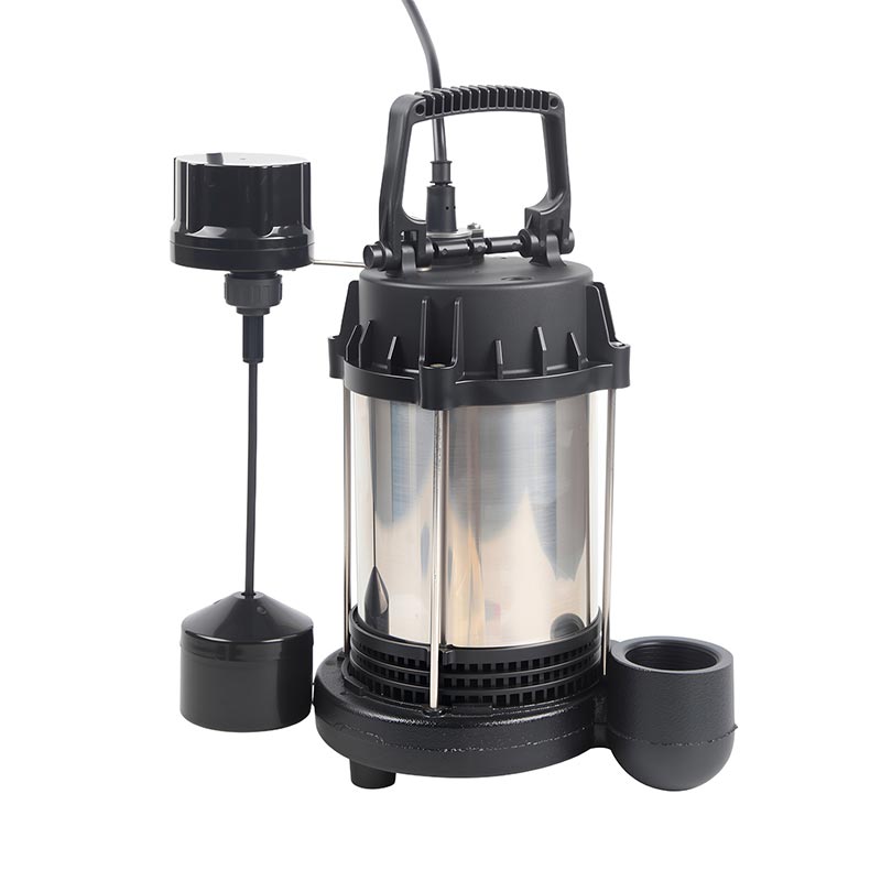 Snavset vand, rustfrit stål spildevandspumpe