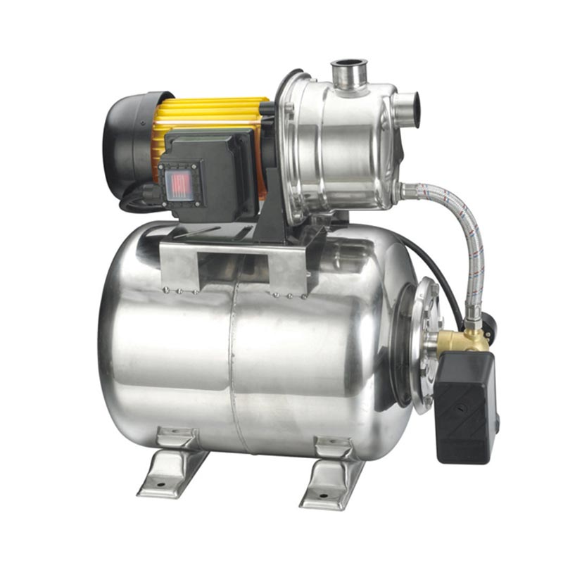 Havepumpestation med trykbeholder